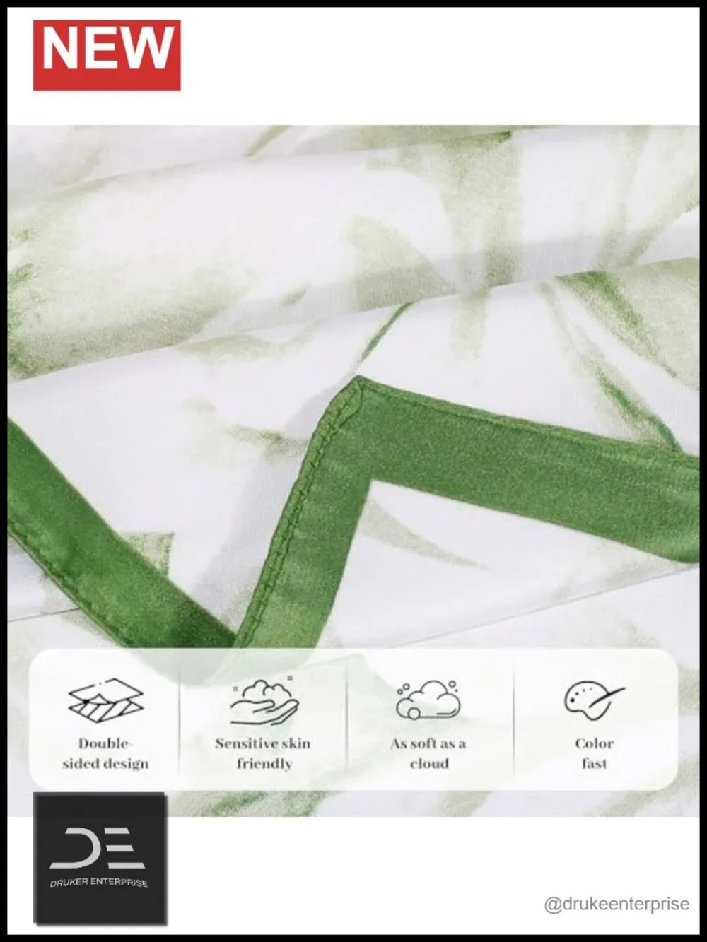 4-Pack Square Silk-Like Scarves for Women Lightweight Hair Neck Scarf 26